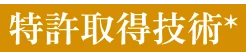 世界特許取得技術*